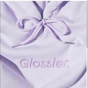 Glossier Limited Edition Lavender Hoodie